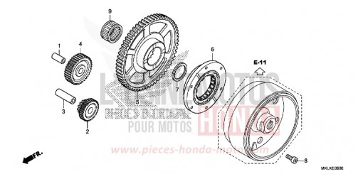 STARTING CLUTCH NC750SAK de 2019